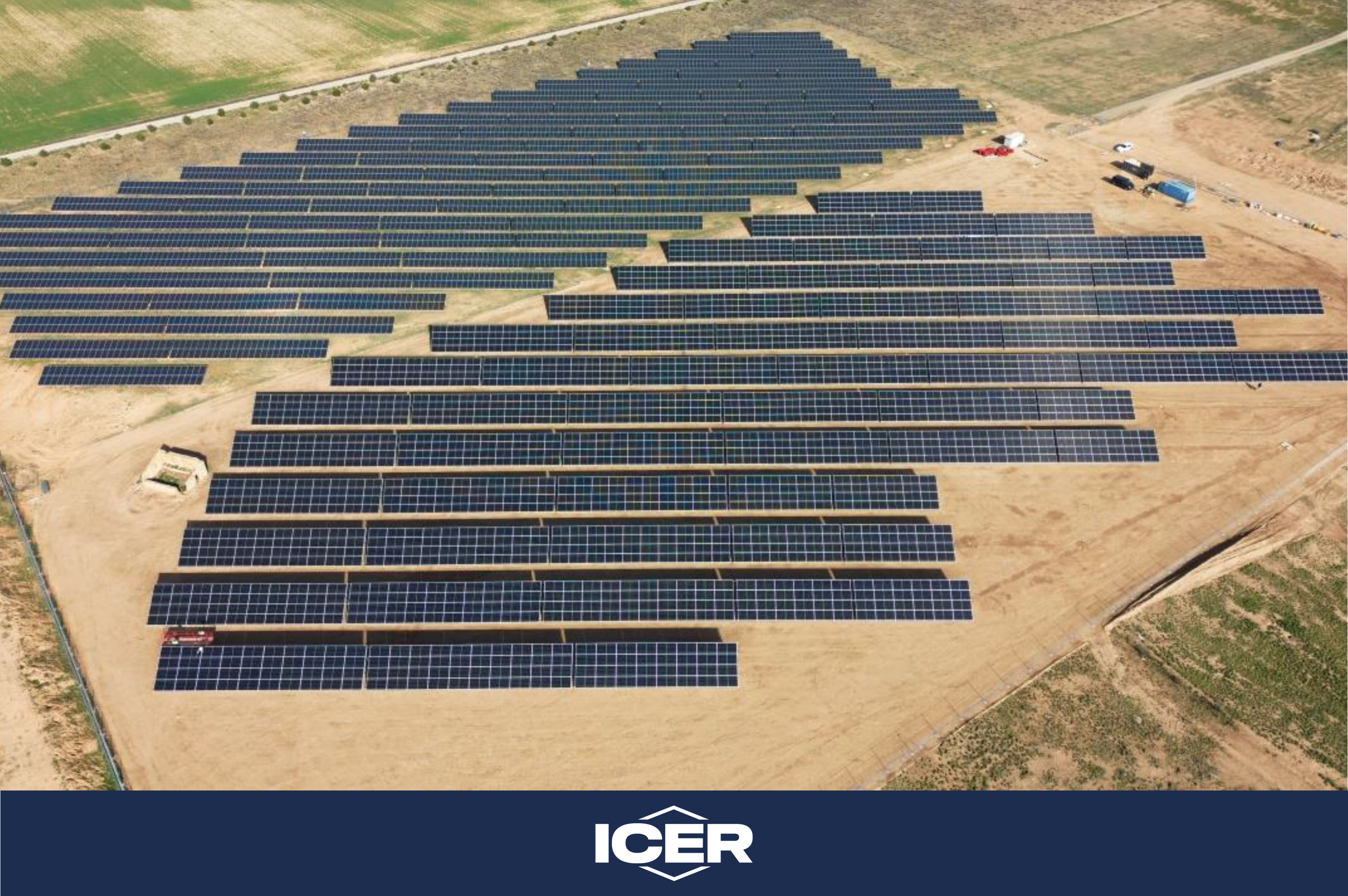 ICER avanza con las obras de ampliación de la planta fotovoltaica